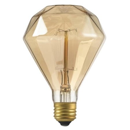 GLOBE ELECTRIC Globe Electric 216824 40 W Diamante Designer Bulb 216824